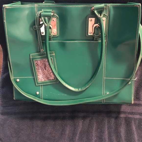 Wilsons Leather Handbags - Wilson’s Leather large green purse